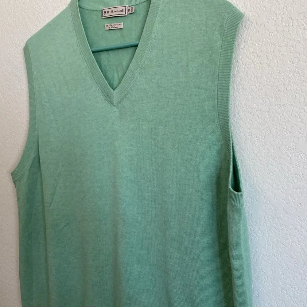 Peter Millar Men’s V Neck Vest Size M